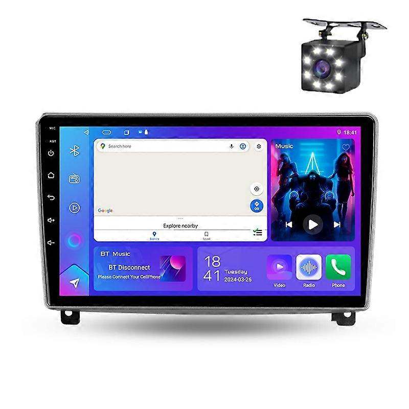 Radio For Peugeot 407 2004-2011 Car Multimedia Player WIFI GPS Wireless Carplay Android Auto