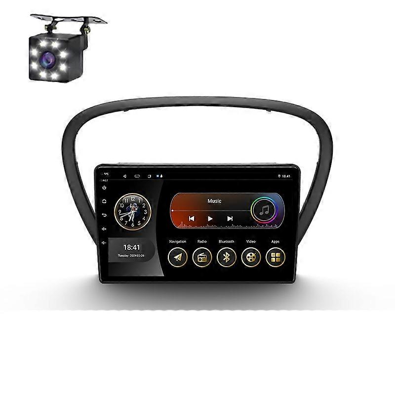 Android Auto For Peugeot 607 2004 - 2010 Car Multimedia Radio Wireless Carplay Navigation GPS