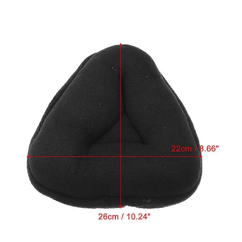 X Autohaux Universal Bicycle Seat Saddle Pad Soft Plush Bike Saddle Seat Cover Saddle Cushion Anti-sore Bicycle Accessories