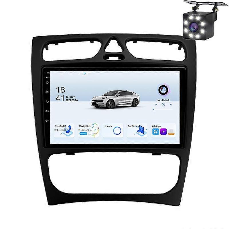 Car Radio Multimedia For Mercedes Benz C Class S203 CL203 2000-2004 Video Player Navigation Auto