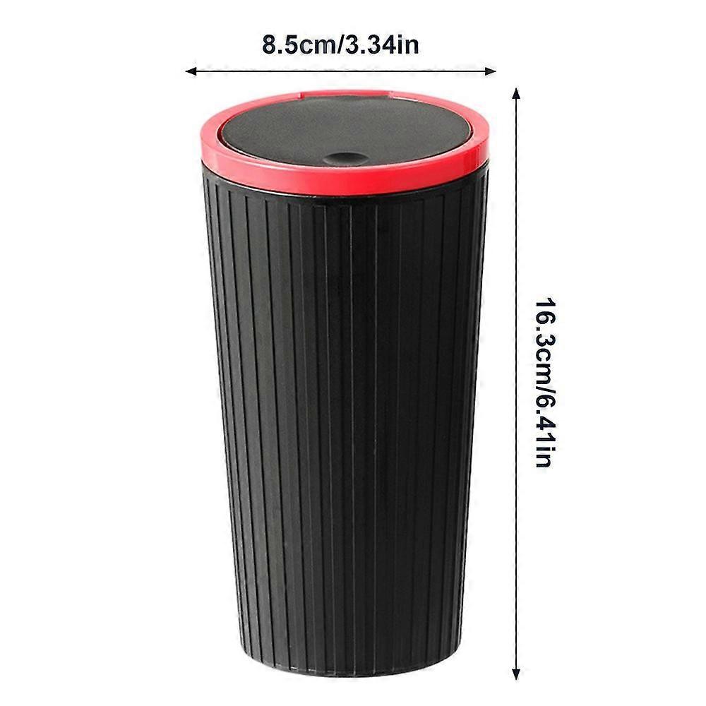 Car Rubbish Container Garbage Rubbish Container Portable Reusable Can Kitchen Trash Car Accessories Trash Bin For Home Desks