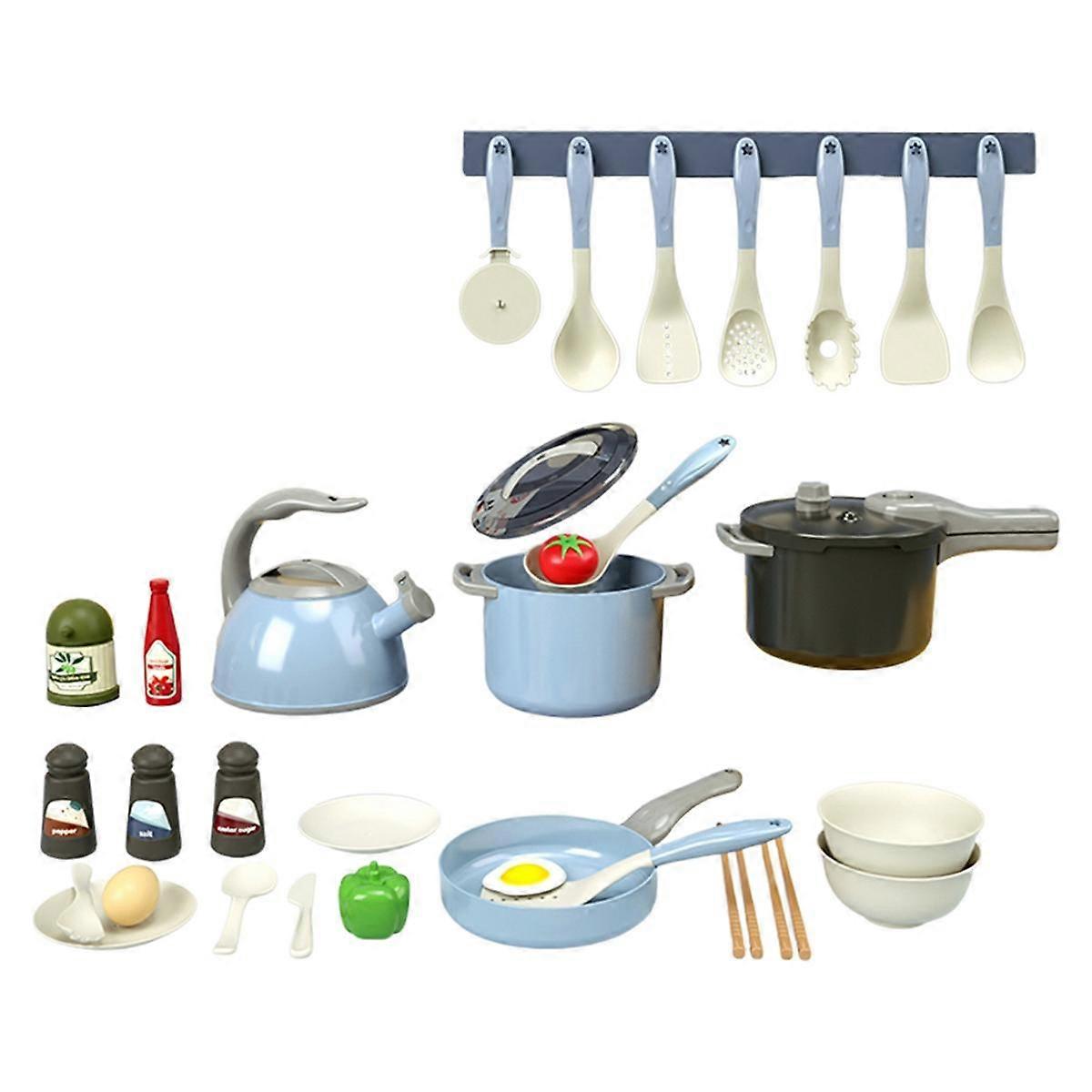 DIY Pretend Play Simulation Pretend Play House Cut Vegetable Cooking Game Set Child Enlightenment F