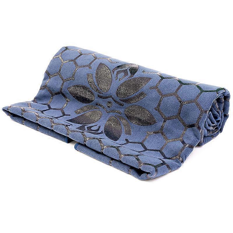 Yoga Mat Towel Non-Slip for Hot Yoga. Grippy Double Sided Suede Microfiber Towel Non-Slip Grip. Yoga Mat Cover - The Best Travel Yoga Mat Non Slip