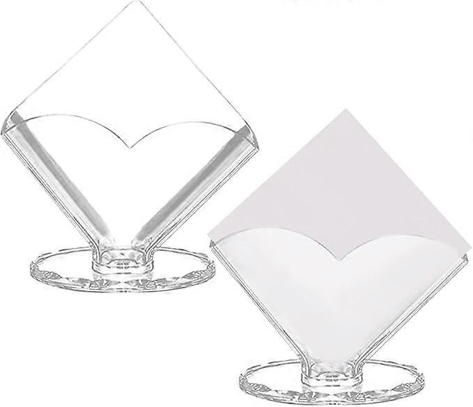 2 Pieces Napkin Holders for Tables, Napkin Holders for Kitchen, Table Napkin Holder, Modern Napkin Holder, Paper Towel Holder, Napkin Stand, 18 x 17