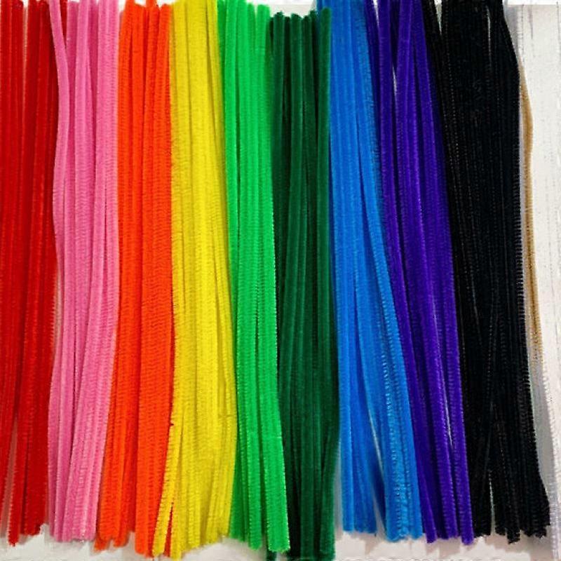 10 Farben - Weiche Pfeifenreiniger - Bastelbedarf