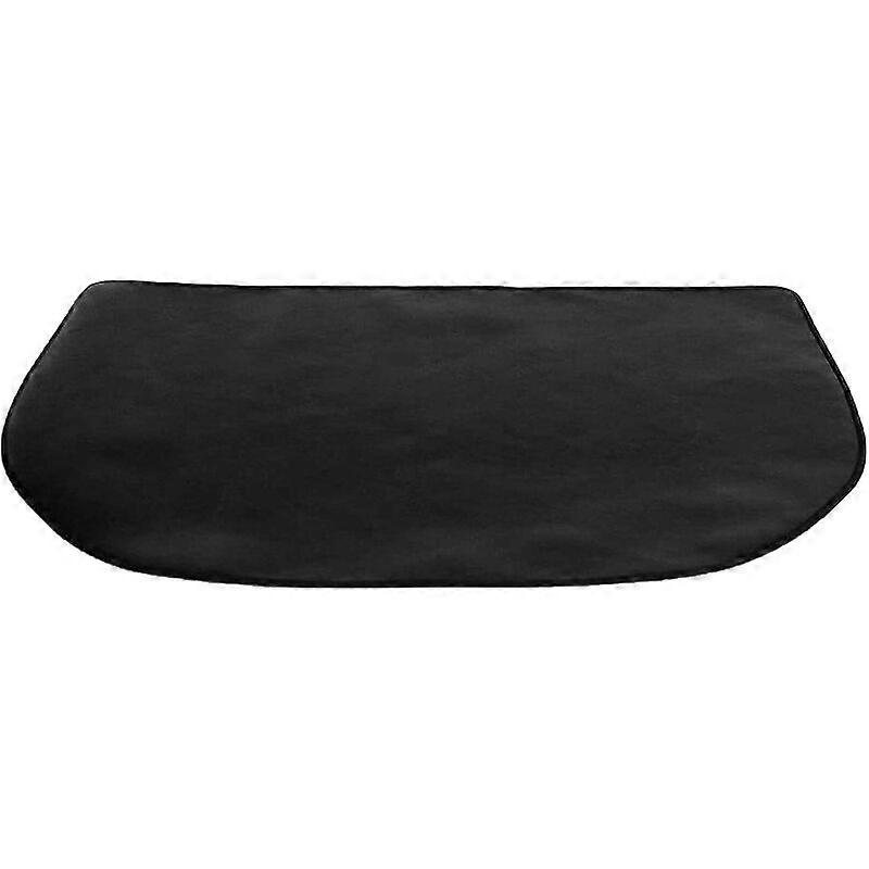 Fire blanket for fireplace, (50 80 cm) - Black