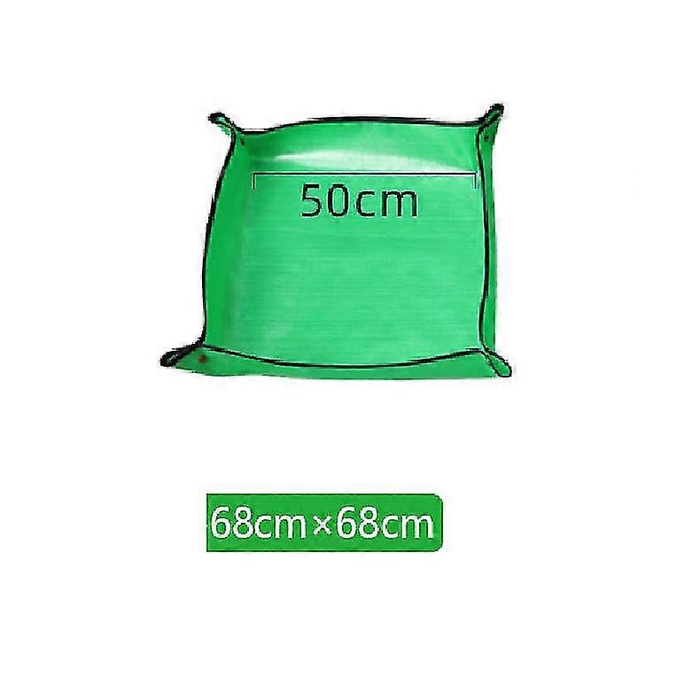 2PCS زرع النبات Repotting حصيرة طوي حديقة العمل القماش للماء سماكة البستنة حصيرة تغيير التربة سقي منصات