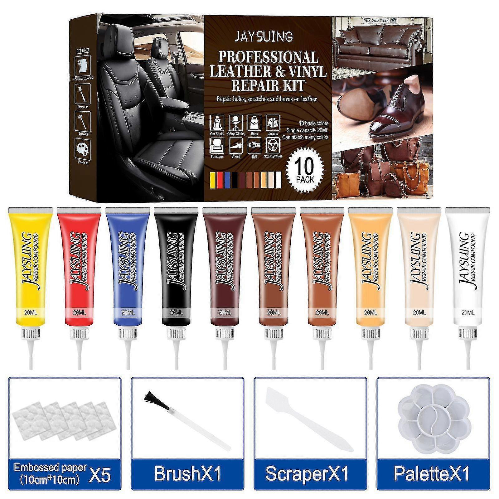 Leather Color Patch Kit Car Leather Care