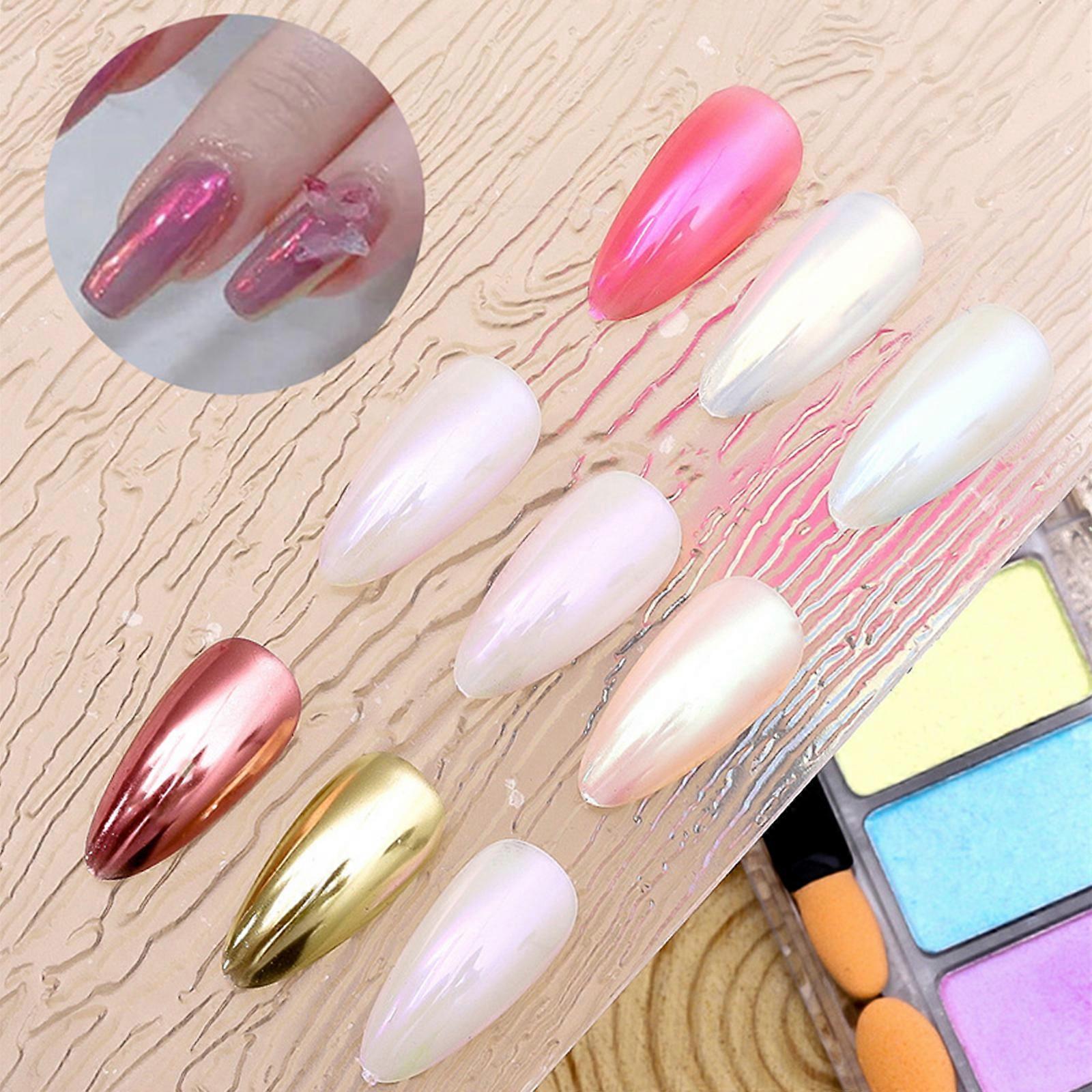 6-color solid magic mirror powder mirror powder long strip 6-color solid powder GT-01