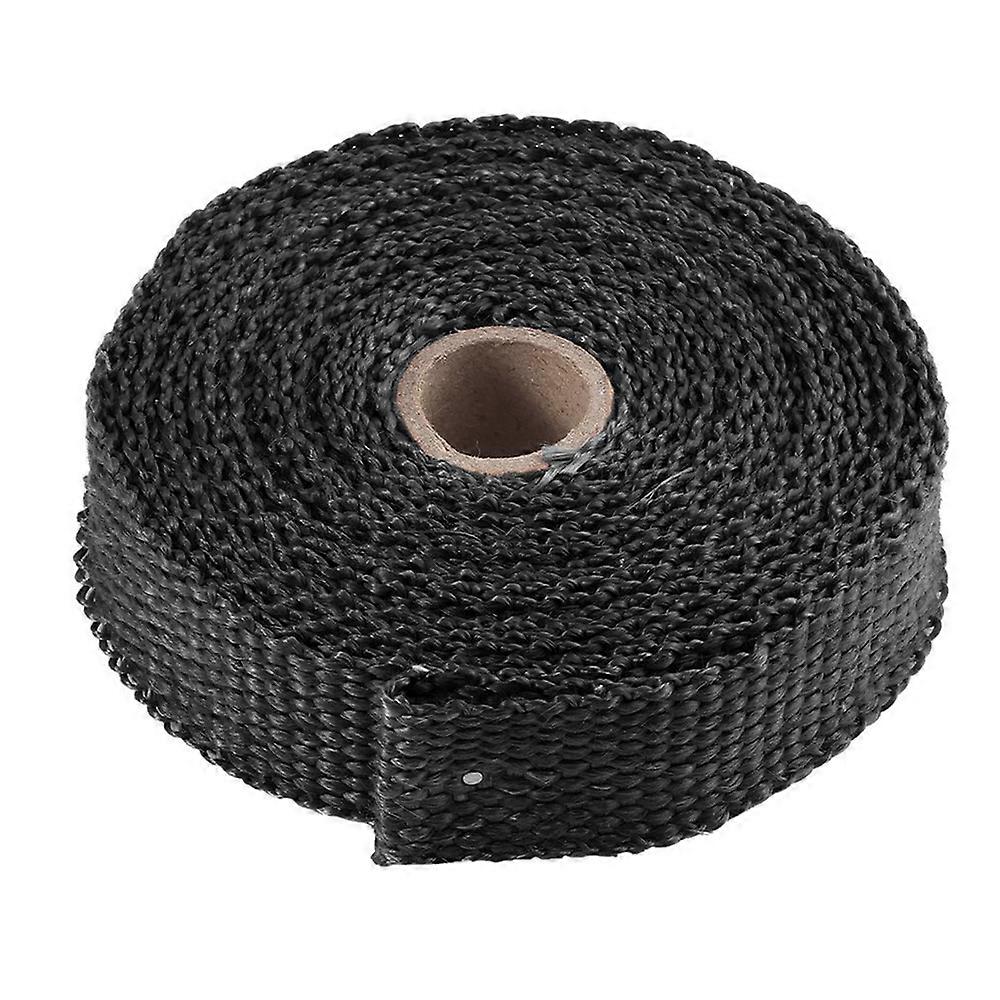 Car modification insulation belt motorcycle exhaust pipe insulation cotton banana cloth insulation belt high temperature resistant cloth (brown)