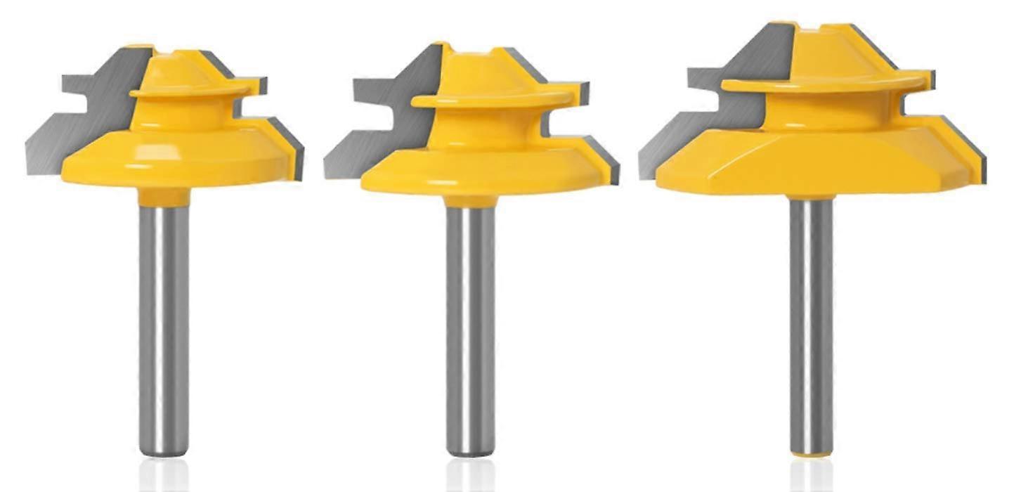 45 Degree Lock Miter Router Bit (1/4 Inch Shank)