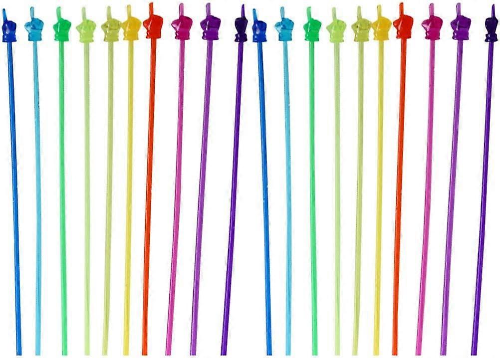 20Pcs Reading Pointers Resin Handheld Teachers Pointers Teaching Pointers Sticks Colorful Blackboard Pointers Teaching Tools