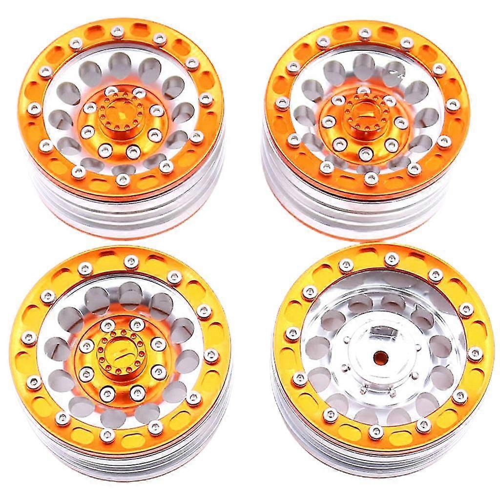 Rc Crawler Car Alloy Wheels Parts Upgrade Durable Accessories For Axial Scx10