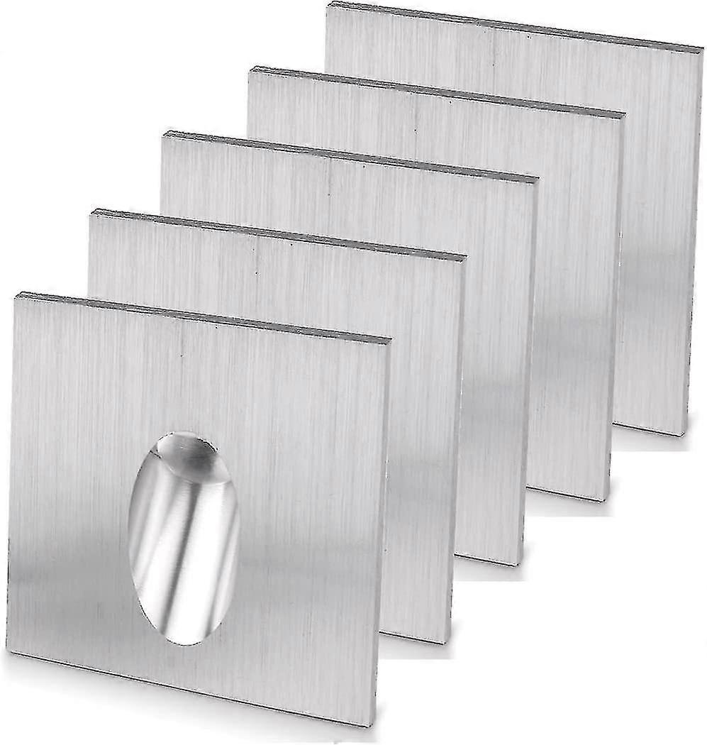 5パックスクエアの埋め込み Led くぼんだスポットライト階段ポーチ経路 1w Ac 100-245v ウォームホワイト