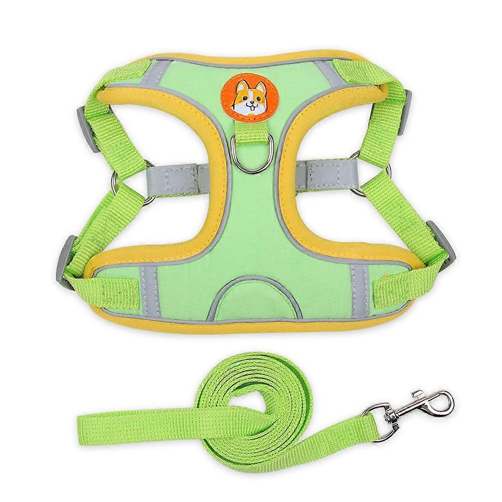 New Pet Dog Harness Leash Set Reflective Adjustable Puppy harness