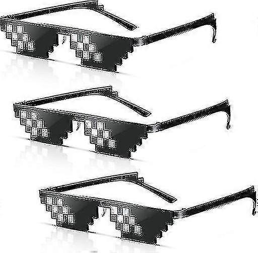 Pixel glasögon Thug Life Pixel Trappa 3 st