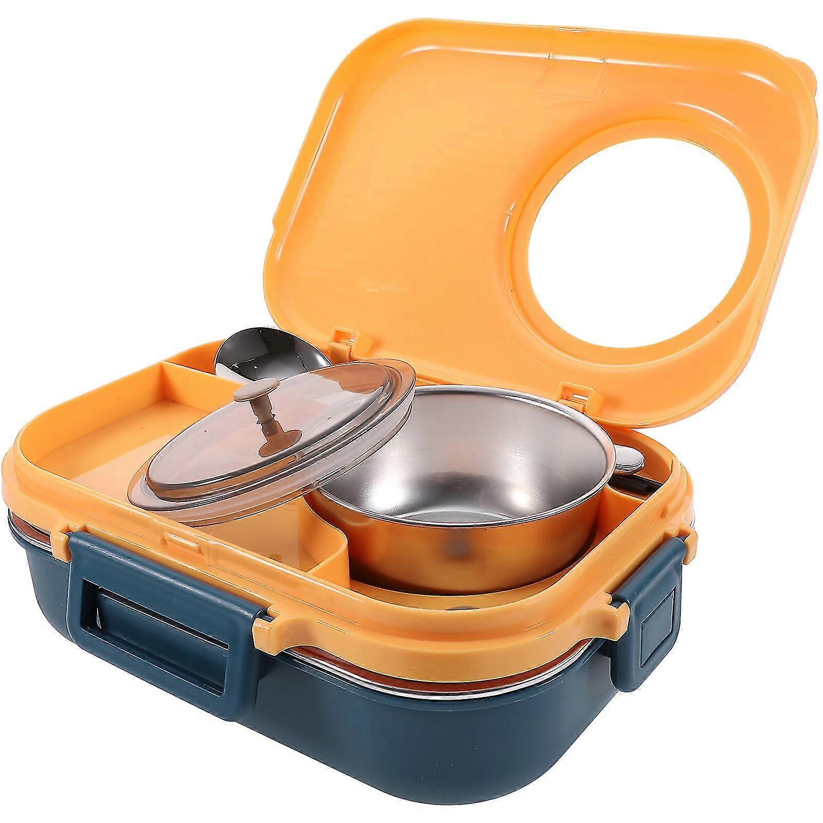 1 Set Lunch Box Insulated Meal Box Bento Container Food Box Bento Holder