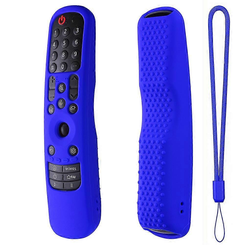 Replacement Cover For LG MR21GA MR21GC MR21N Smart OLED TV Remote Control Case Shockproof Cover Colorful Skin Shell With Lanyard