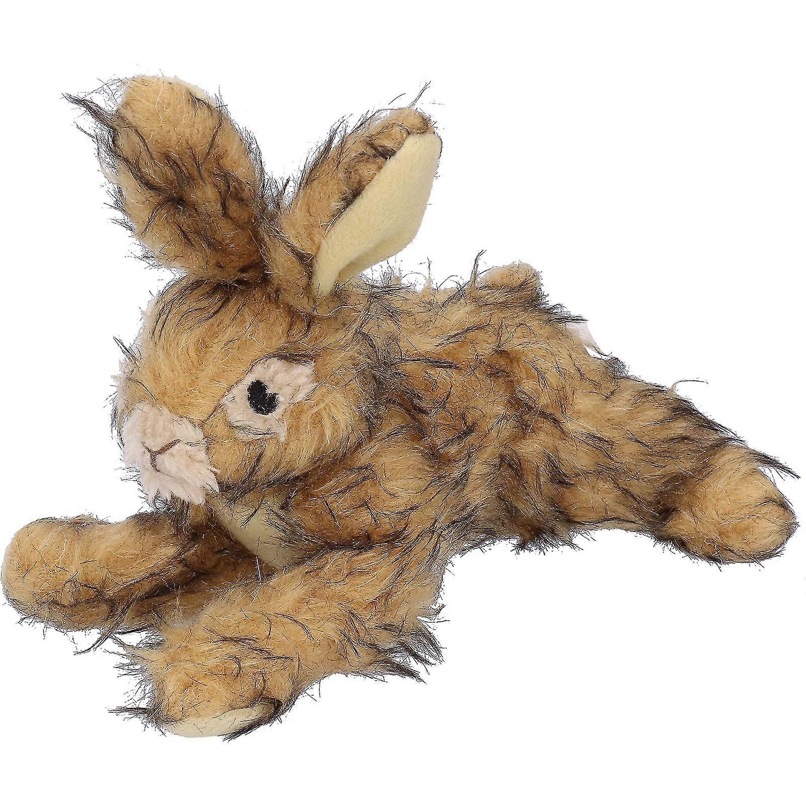 Plush Rabbit Pet Chew Toy for Small and Medium Dogs - Interactive and Teething Toy