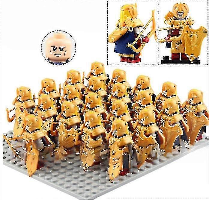 ミリタリーフィギュアビルディングブロック古代ローマの戦士シリーズスパルタ戦士レンガ玩具パズル玩具