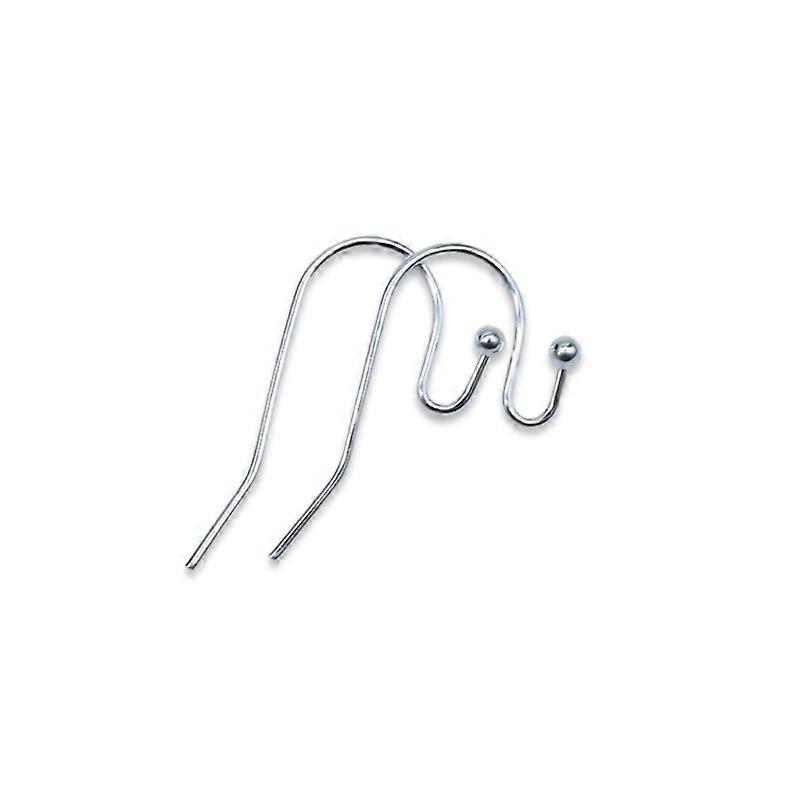Upgraded Premium Ear Line Fish Hook Sterling Silver Gold Earring Making Kit
