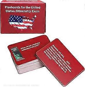 US Citizenship Exam Flash Cards 2024, Study Guide Naturalization Test Study American Civics 100 USCIS Questions and Answers Flashcards