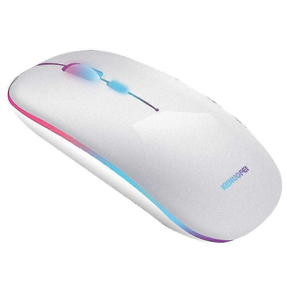 Wireless Portable Mobile Mouse Optical Mice With Rgb Led Light