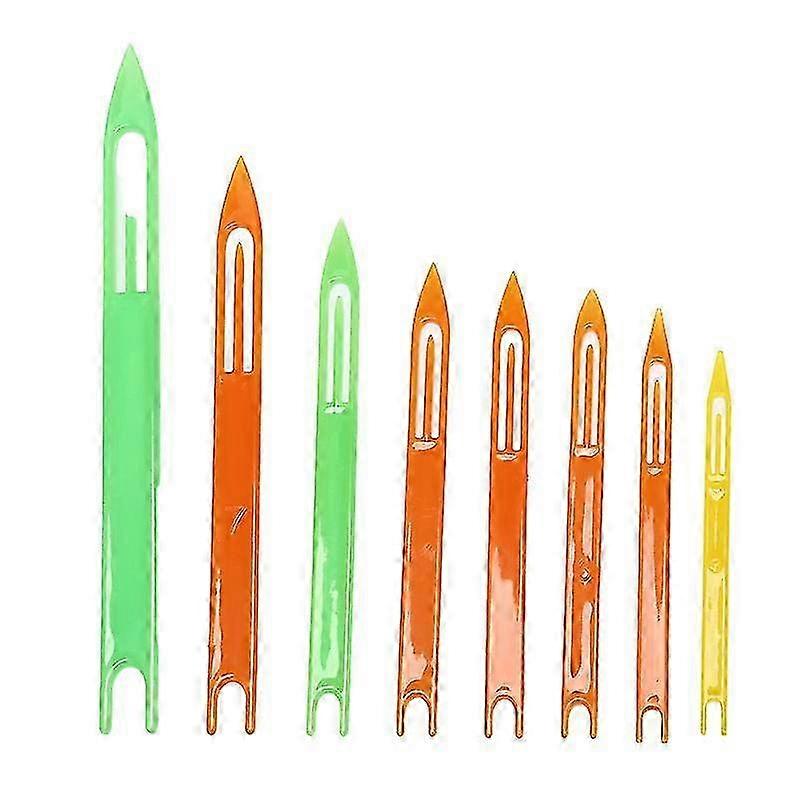 8pcs Fishing Net Needle Repair Net Line Tool Shuttles Mending Weaving Needle