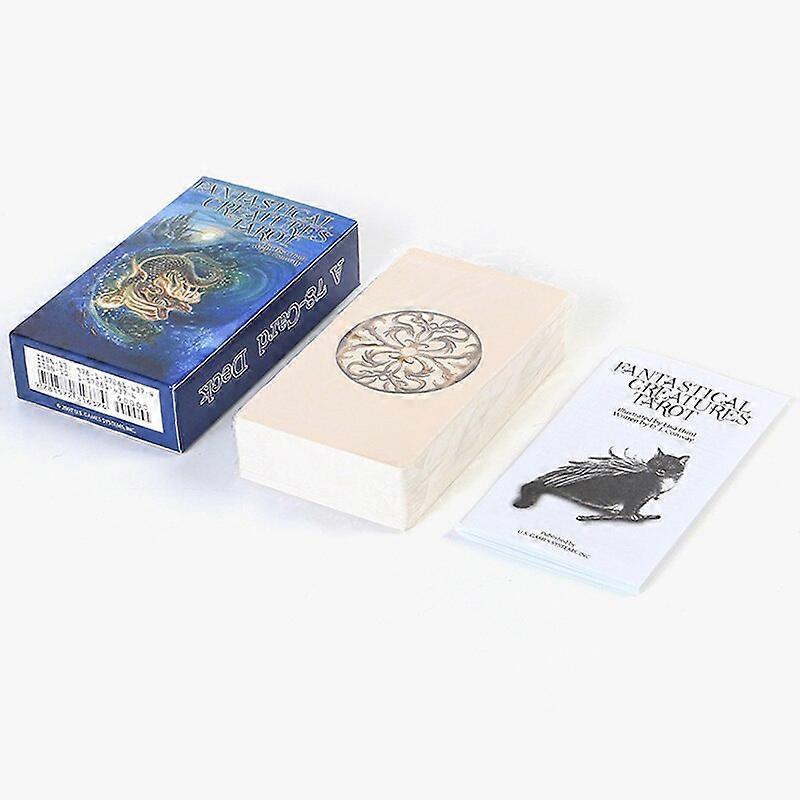 12*7cm Fantastical Creatures Tarot Card Game