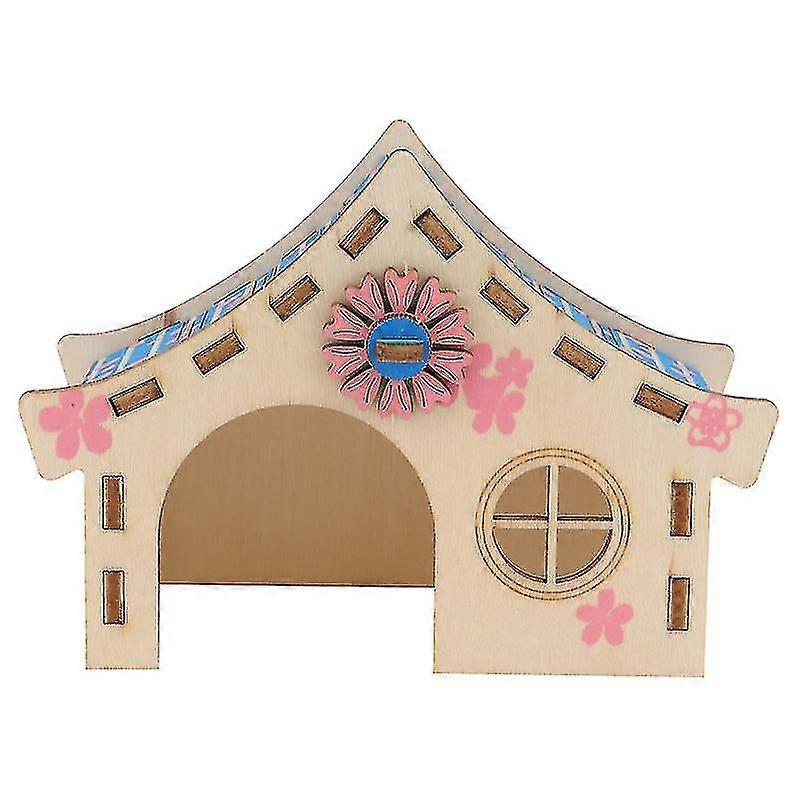 2 stuks Houten Villa