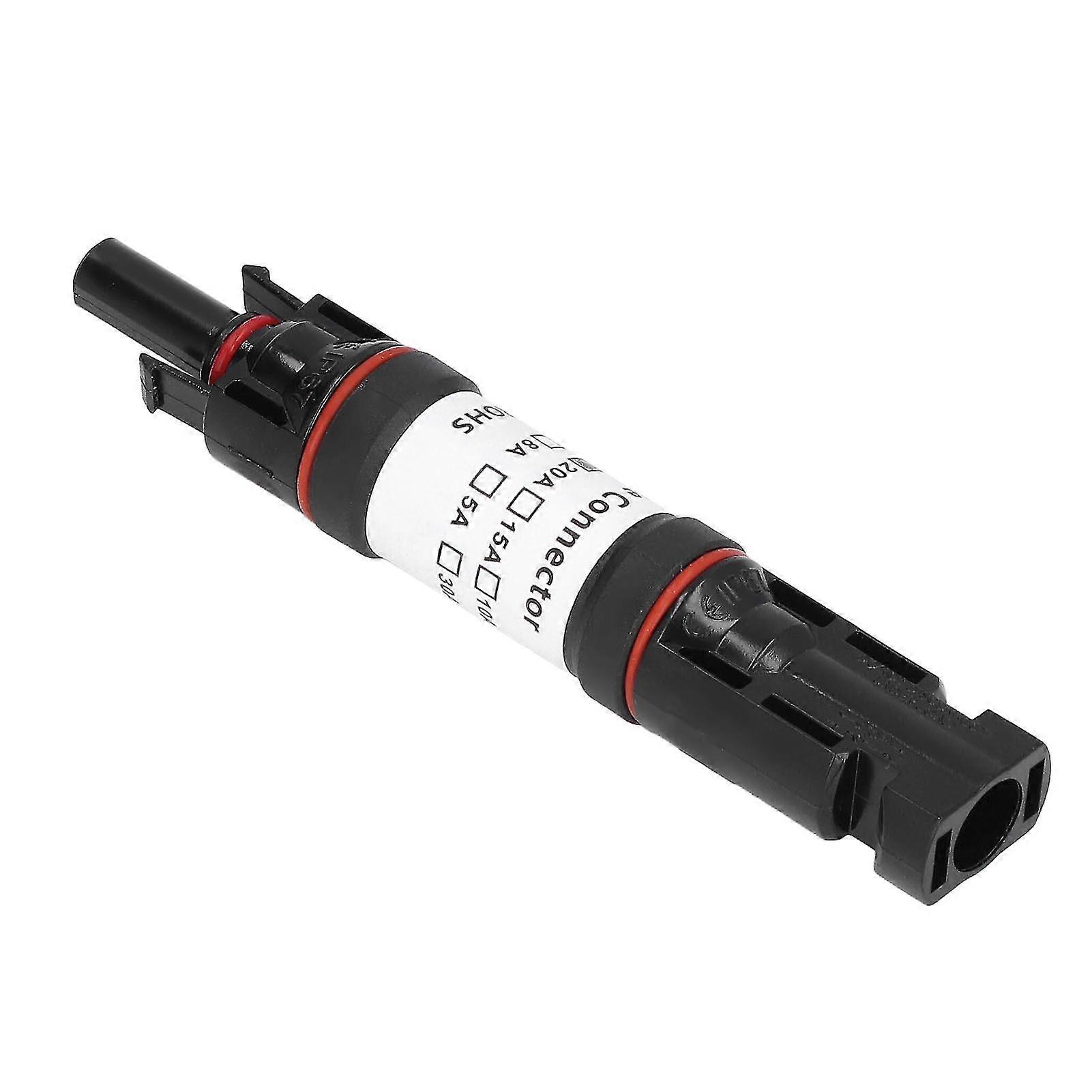 PPO Brass Photovoltaic Connector with Self Locking System - 1000V DC, 8A