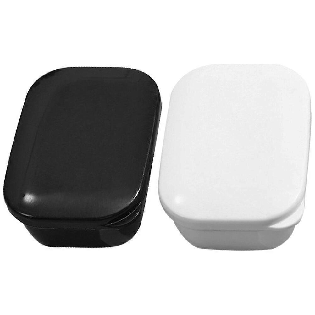 2pcs Filter Soap Boxes Travel Soap Storage Box Soap Container Portable Soap Boxes