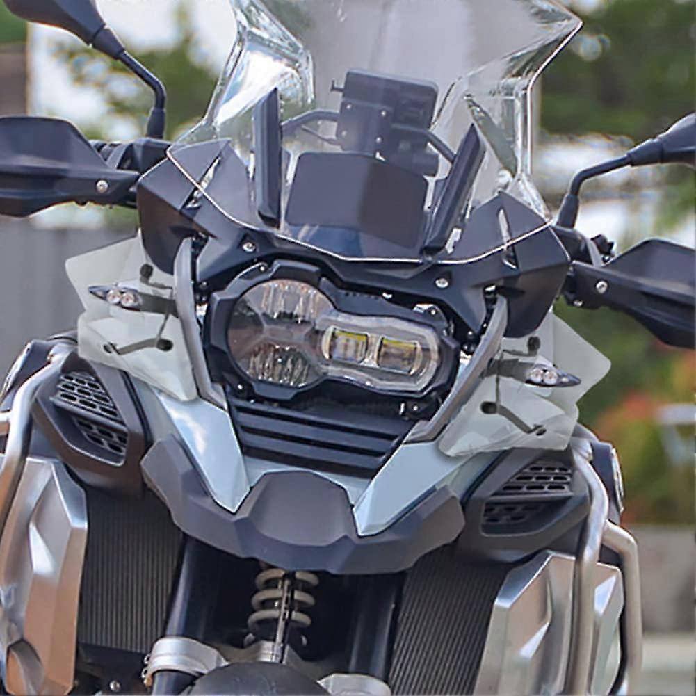 Lorababer 1 Pair Upper Turn Signal Deflector Windshield WindScreen Shield Screen Compatible with B.M.W R1200GS LC 2013-2019, R1250GS 2019-2021, F750GS