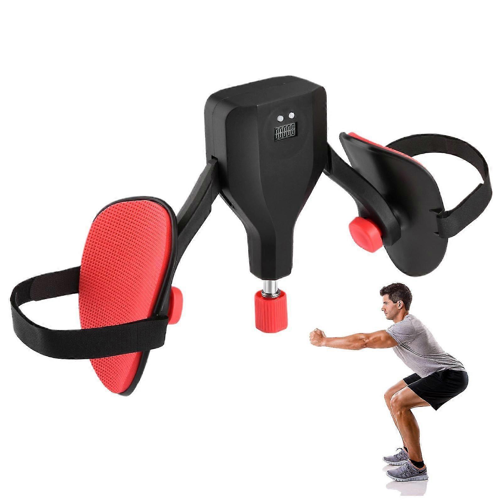Inner Thigh Exercise Equipment, 360 Adjustable Outer Thigh Exerciser, Hip Trainer Supplies With Digital Display Counter, Eva Soft Rubber Leggings Floo