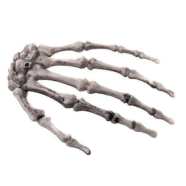 1 Pair Skeleton Hand Bone Scary Skeleton Decorations Plastic Skeleton Bone Hands