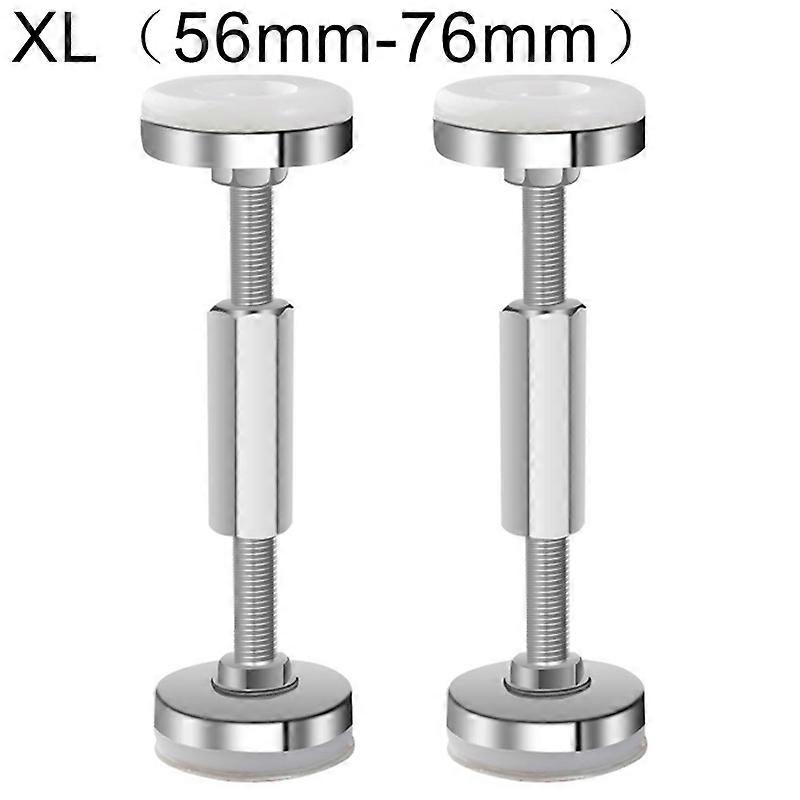 2Pcs Adjustable Threaded Anti-Shake Bed Frame Telescopic Room Wall Support Tool