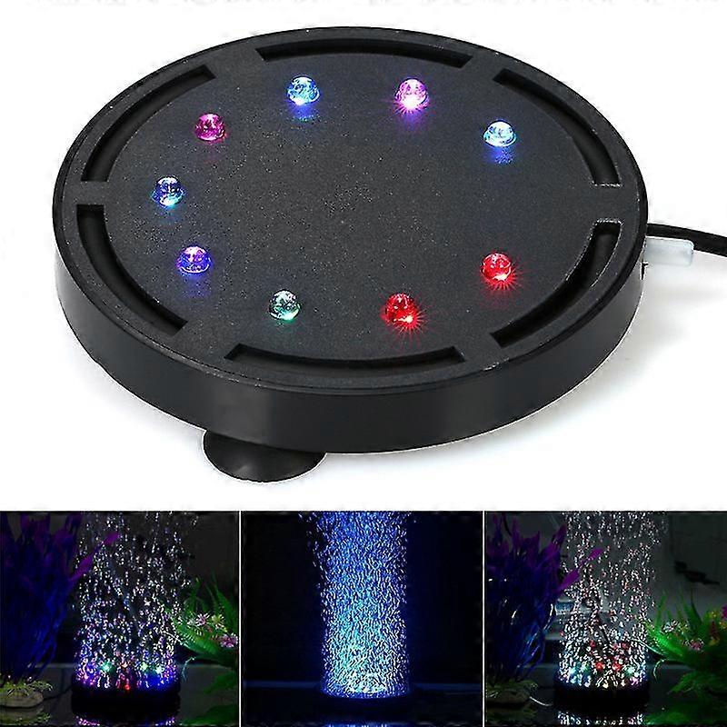 Aquarium Bubble Lamp With Led Air Pump For Turtle Decoration
