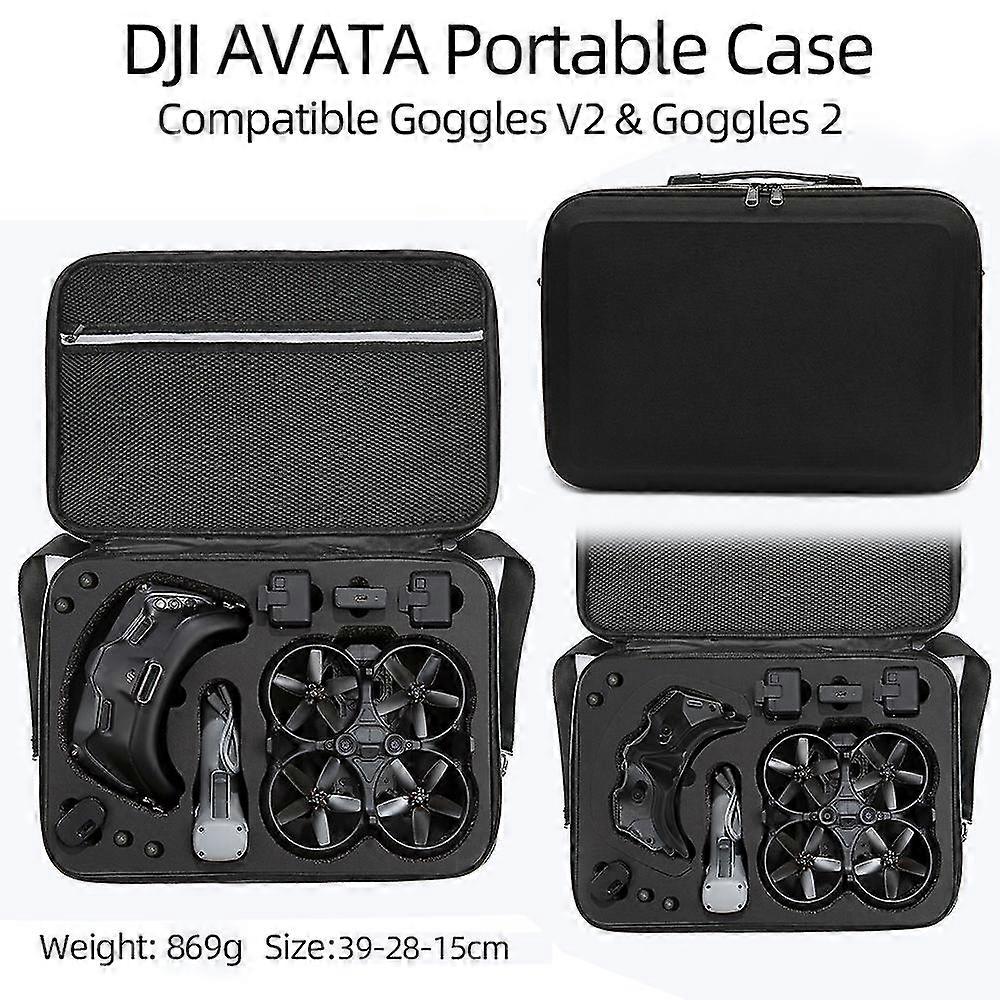 Storage Box For Dji Avata Smart Edition Shoulder Bag Racing Experience Storage Bag Messenger Portable Box Drone Accessory