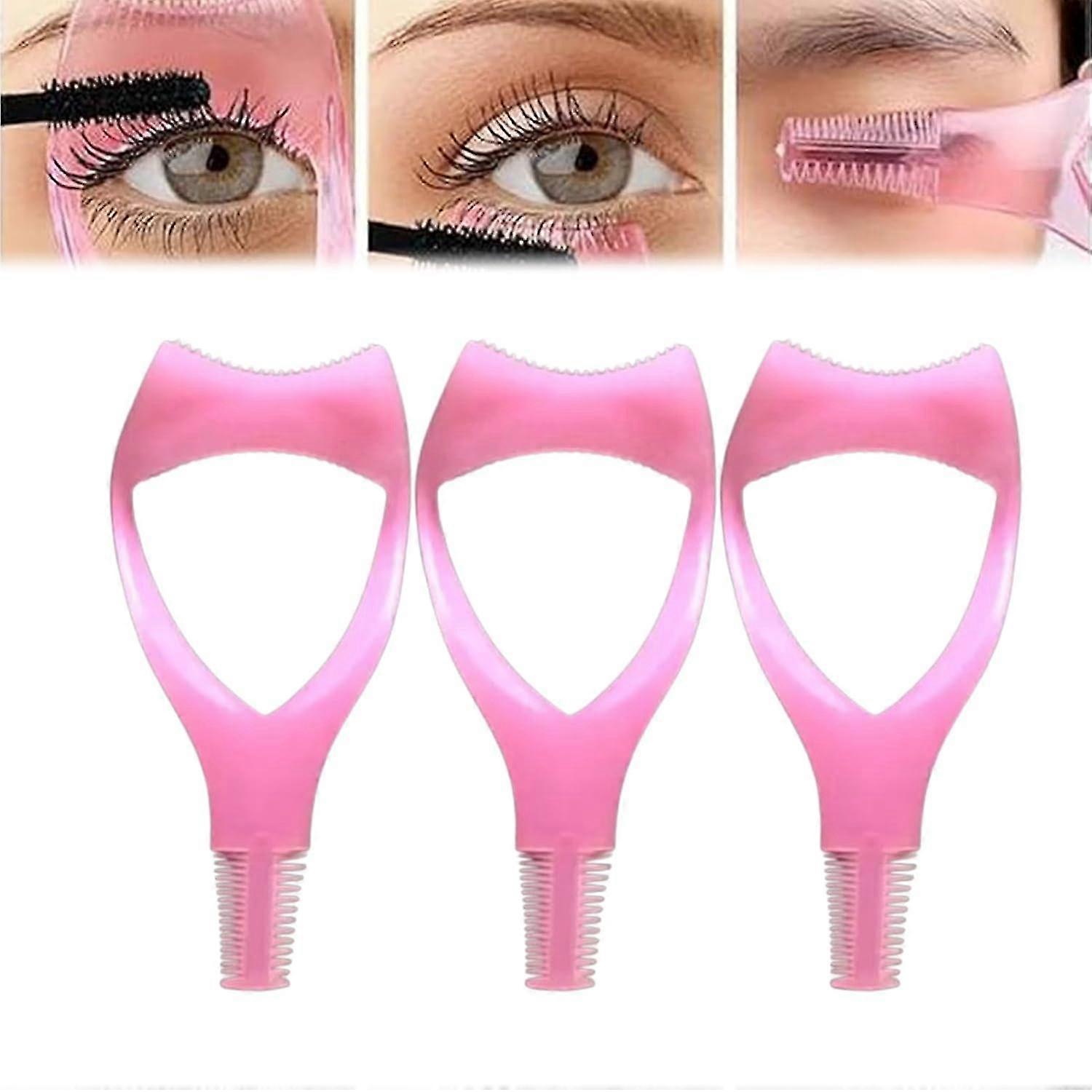 3 In 1 Eyelashes Tools Mascara Shield Applicator Guard,3 Pcs Eyelashes Tools Mascara Shield Applicator,eyelash Mascara Applicator Tool Guard For Women