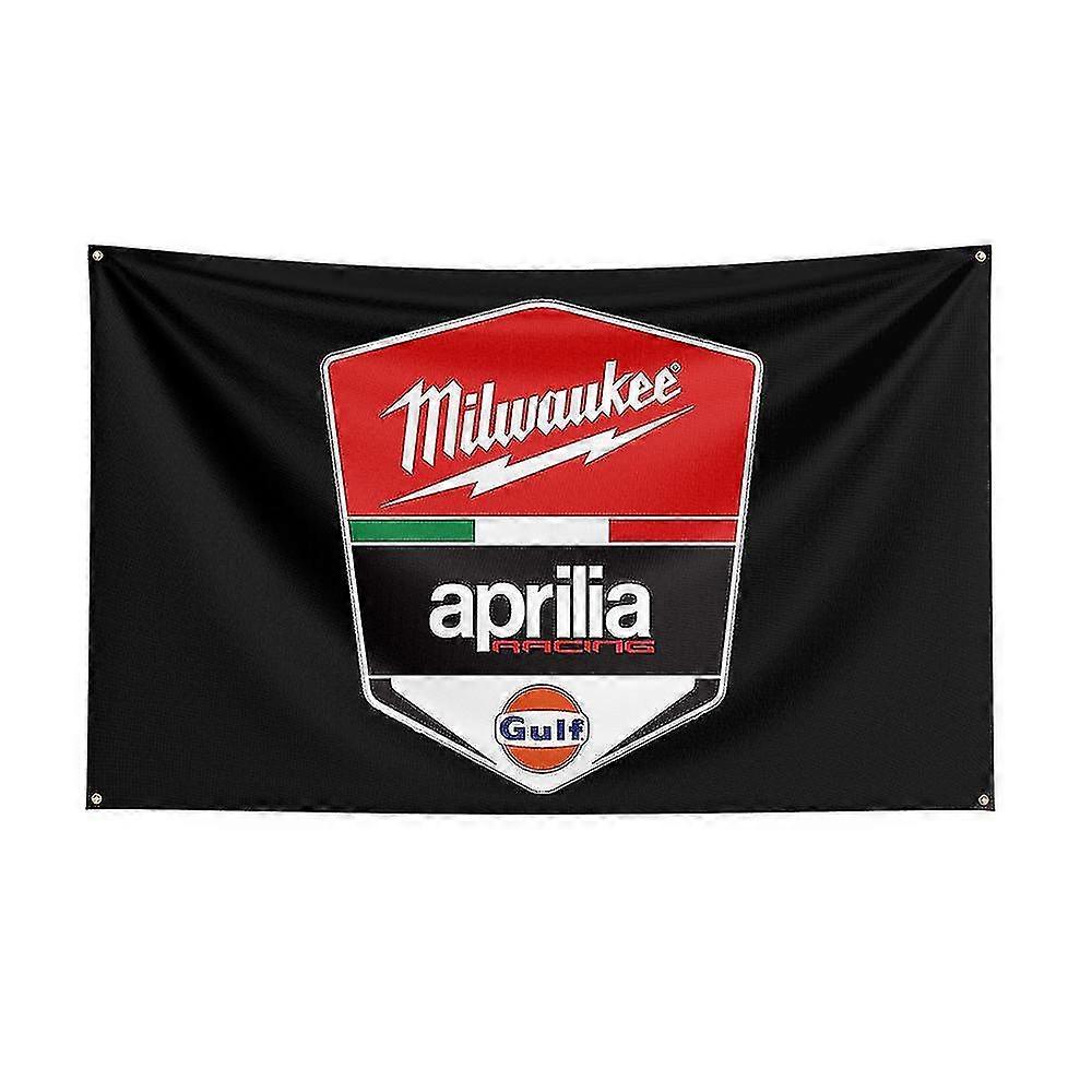 Born Pretty 3x5 Aprilias Flag Polyester Printed Racing Motorcycle Banner For Decor