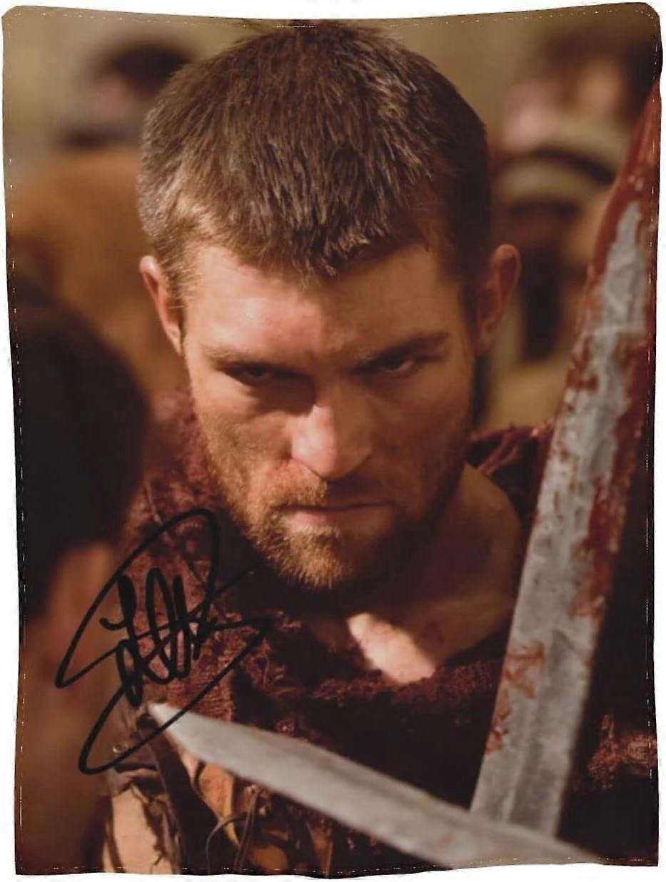 Throw Blanket for Couch Sofa or Bed, Liam Ryan McIntyre Soft Fuzzy Plush Blanket, Luxury Flannel Lap Blanket, Super Cozy and Comfy for All Seasons