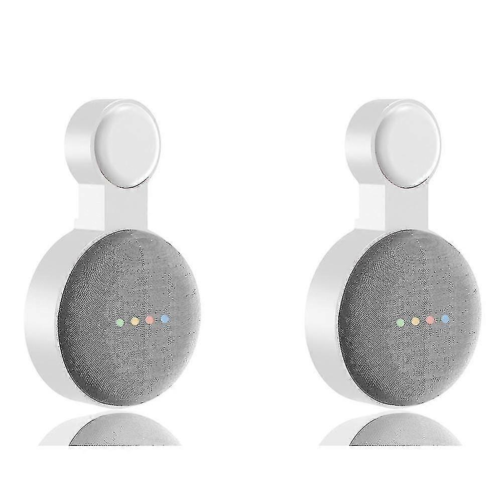 2pcs Suitable Compatible With Google Audio Compatible With Google Nest Mini Wall Bracket Second Gene