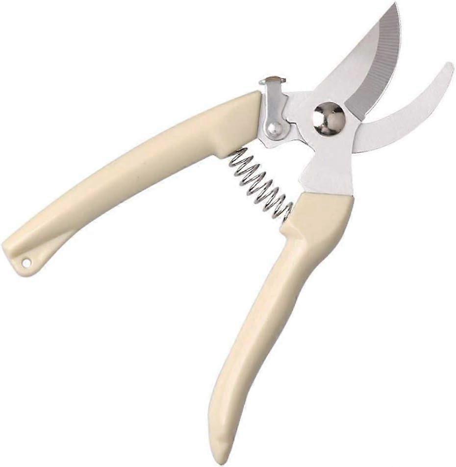 Garden Shears 3CR13 Steel Pruning Shears for Fruit Picking, Ergonomic Handle, Rust-Resistant Design