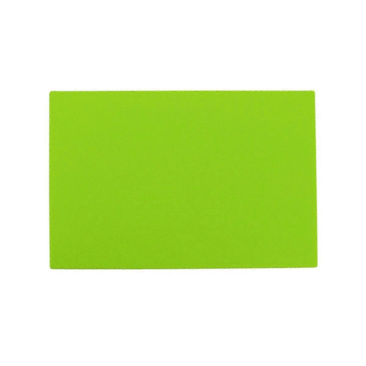 Green Color A4 Sheet Laser Rubber for Stamps Engraving No Smell Laser Rubber
