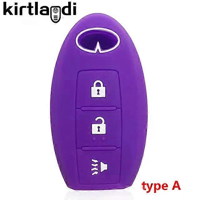 Unbrand Télécommande 3/4/5 boutons couvercle de clé pour Infiniti Q70 Q50 Q60 FX37 QX80 EX25 G35 G37