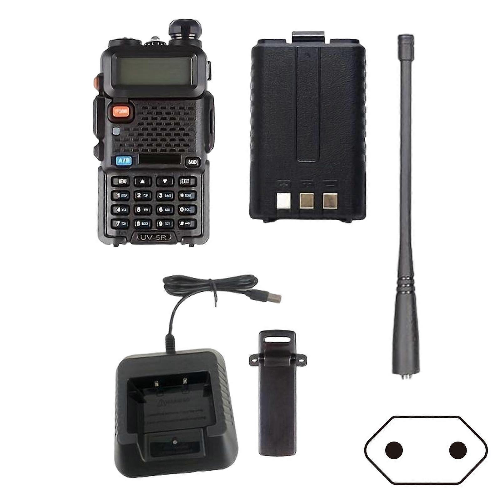 5W Heavy Duty Walkie Talkies Versatile Two-Way Radio with Long Lasting Batteries for Outdoor-Adventurous