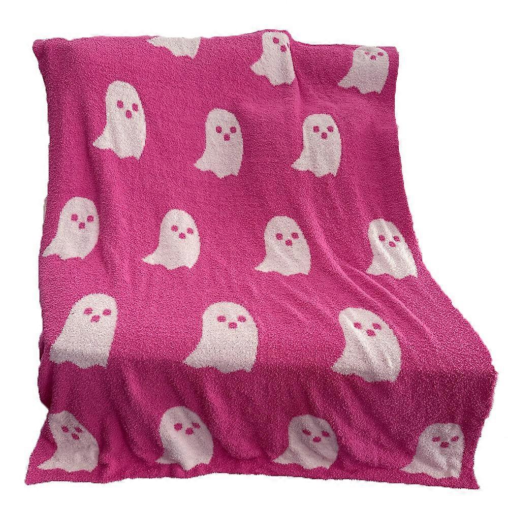 Ghosts Blanket Soft Comfortable Breathable Halloween Throw Blanket for Watching TV Camping