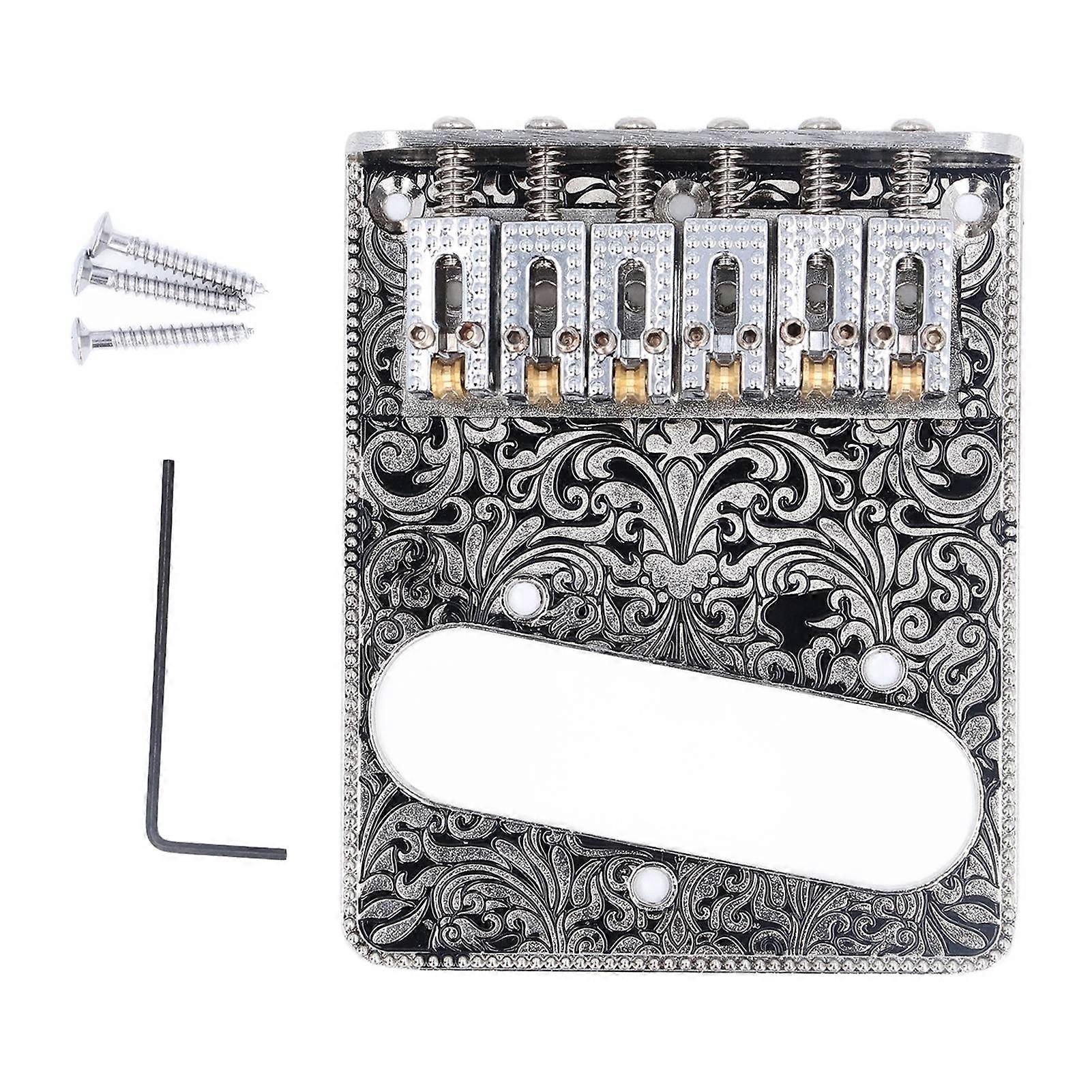 Electric Guitar Fixed Bridge Single Coil Pickup Silver