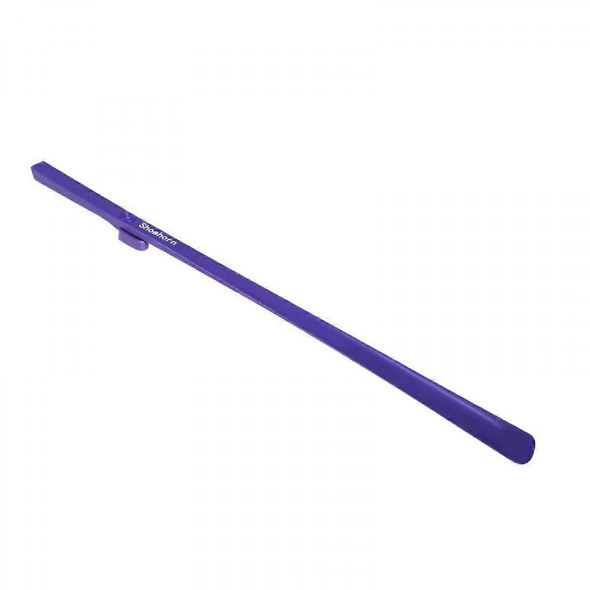 Plastic Shoe Horn,Magnetic Shoe Helper for Seniors, Men,Women and Kids, 24.6inch Long Handle Shoe Horns for bootsPurple
