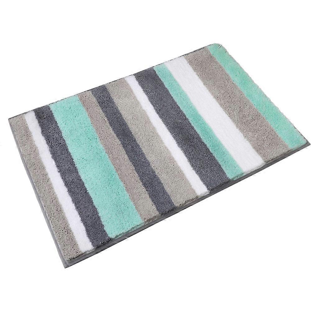 Bathroom absorbent toilet non-slip mat